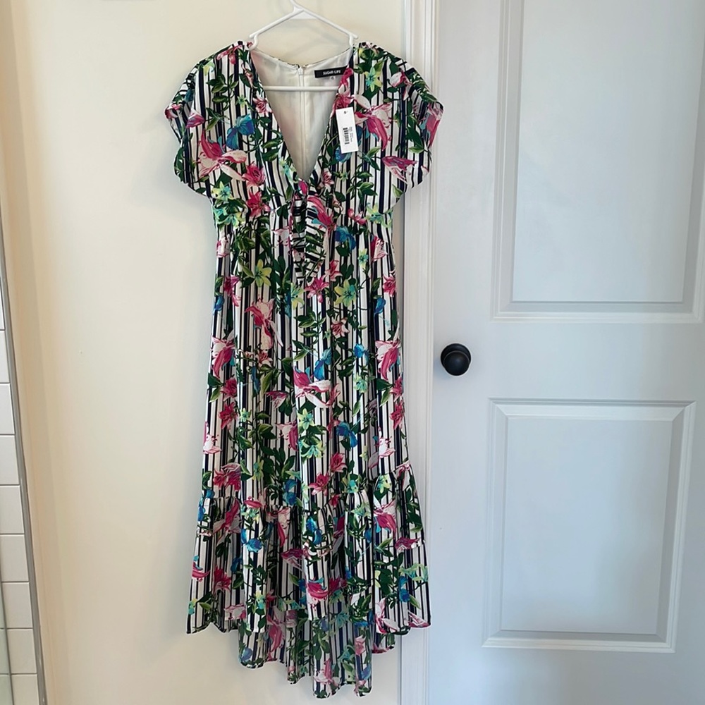 NWT floral dress, size small